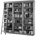 Meuble de bibliothéque avec des livres